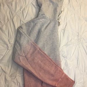 ombré hoodie!